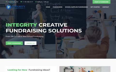 Integrity Fundraisers screenshot